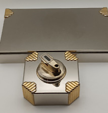 LANCEL  Boite a Cigarette Cigare et Briquet de Table Art Deco