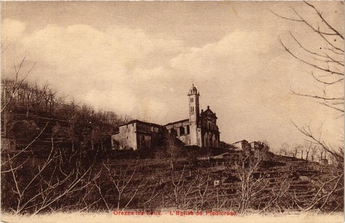 Cpa corse orezza - les, eaux