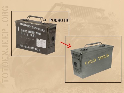 Caisse metal etanche munition - caisse,