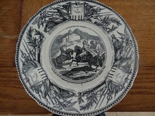 Très rare Assiette en