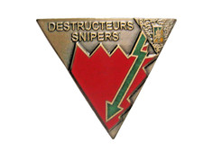 PARACHUTISTE LEGION ETRANGERE 2° REP DESTRUCTEURS SNIPERS (RARE VARIANTE)