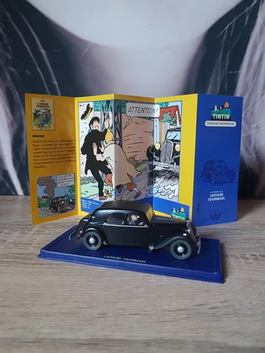 Citroën traction tintin - citroën,