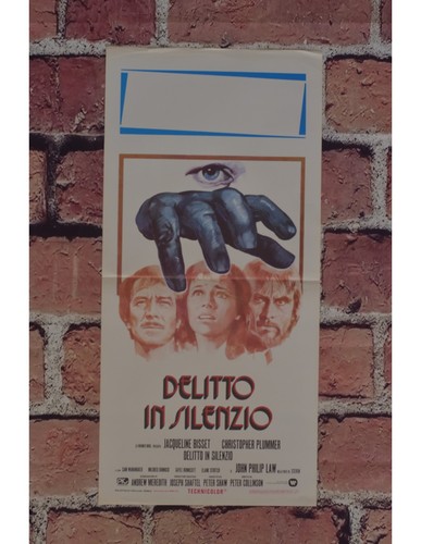 Affiche delitto silence - en,