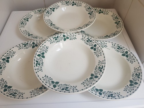 Ancienne assiettes creuses - ancienne,