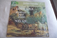 GOTTSCHALK LP NOEL LEE PIANO STEINWAY. ERATO FRENCH