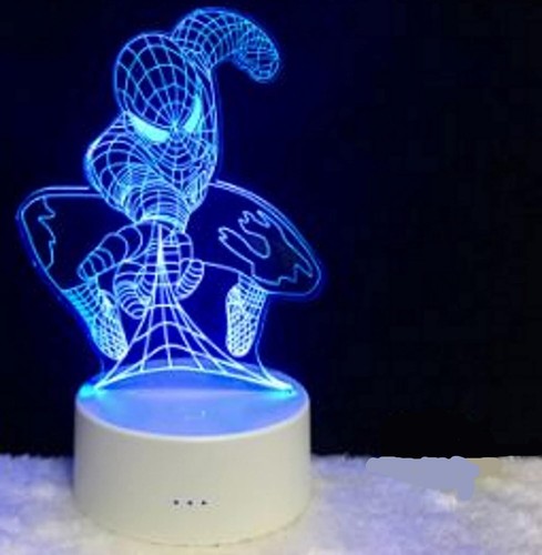 Lampe led spiderman - lampe,