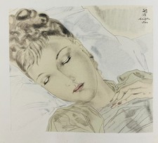 Foujita et Jean Giraudoux