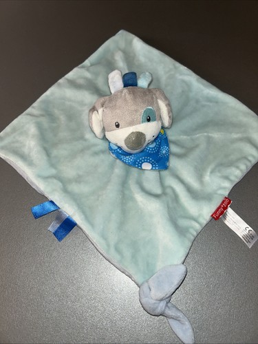 Doudou carré plat hochet