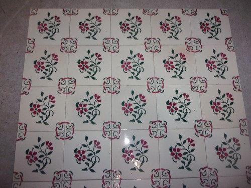 Anciens carreaux faïence - de,