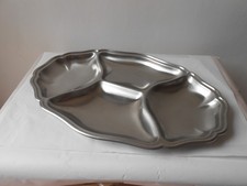 Plateau de présentation inox