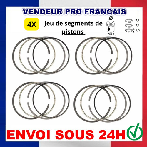 Jeu segments pistons - jeu, de