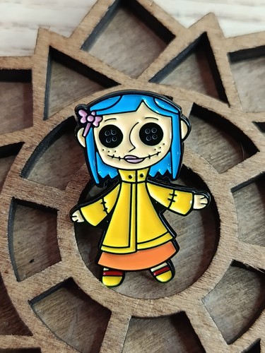 Pin coraline doll - coraline, button