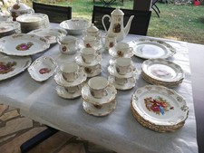 Service de table porcelaine Winterling ancien en parfait état type Fragonard