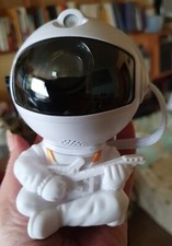 Veilleuse Petit astronaute guitariste. Ambiance "Ciel étoilé galaxie "