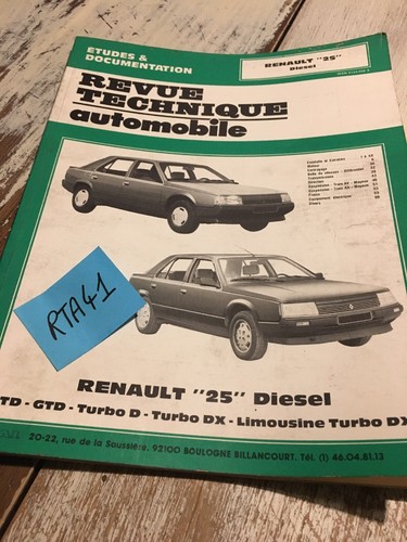 Revue technique automobile - technique,