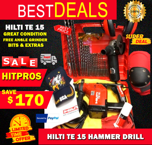 Hilti great condition - te,
