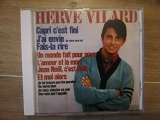 CD Hervé Vilard "Capri c'est fini" tbe