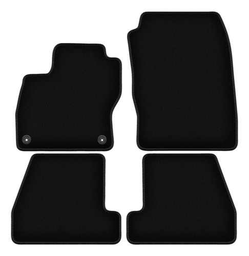 Tapis sol velours noir - de,