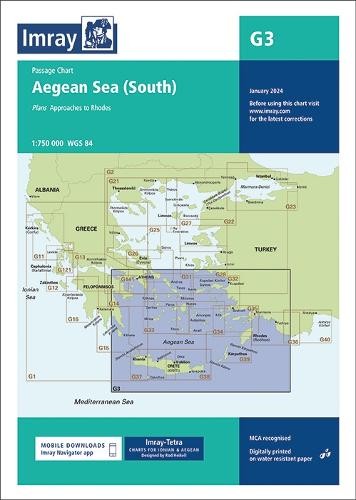 Imray series aegean sea - series,
