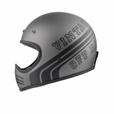 Casque Intégral Cross Vintage En Fibre MX BTR17 BM Premier Taille S