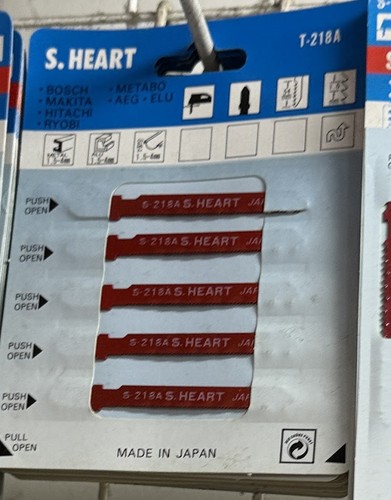 Lame scie sauteuse heart - lame,
