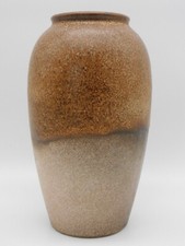 VASE VINTAGE W.GERMANY EN CERAMIQUE BICOLORE HAUT 18.5 CM I20