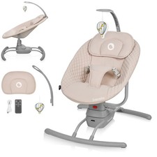 RIO Transat Balancelle Électrique pour Bébés jusquà 9 kg Dossier Réglable, 3 ...