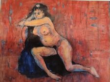 Aquarelle signée Georges Akopian (Bakou/France, 1912-1971)