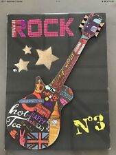 Tableau Peinture en relief Guitare Rock