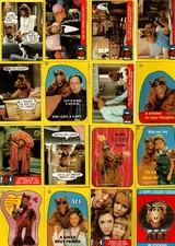 lot de 16 mini stickers 1987 Topps ALF