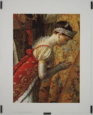 Le sacre de Napoléon 1er - Joséphine par Louis David 1989 Affiche Originale