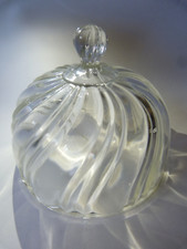 Antique Vintage Display Glass