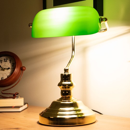 Lampe bureau banquier table - bureau,
