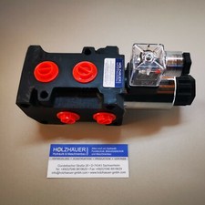 Vanne Hydraulique À Flasque 6/2 Voies Vanne De Commutation 90L/min 12 VDC