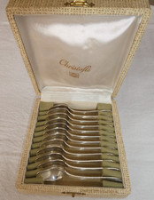 CHRISTOFLE 12 cuillères à