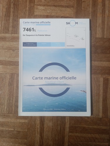Carte marine officielle shom - marine,