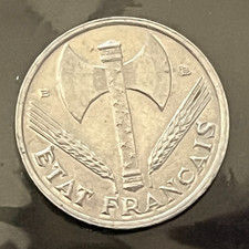 50 CENTIMES - ETAT FRANCAIS - 1944 B - RARE QUALITE SUP