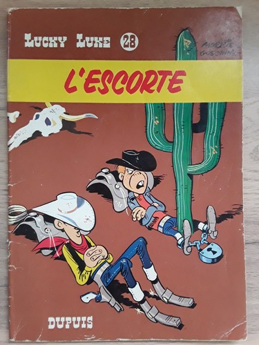 Lucky luke l - bd-lucky, luke-28-l'escorte
