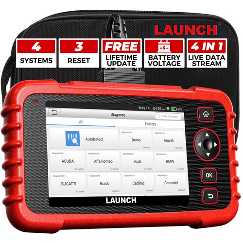 Launch x431 crp123x - crp123x, valise