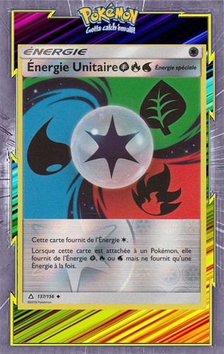 Energie unitaire reverse - energie,