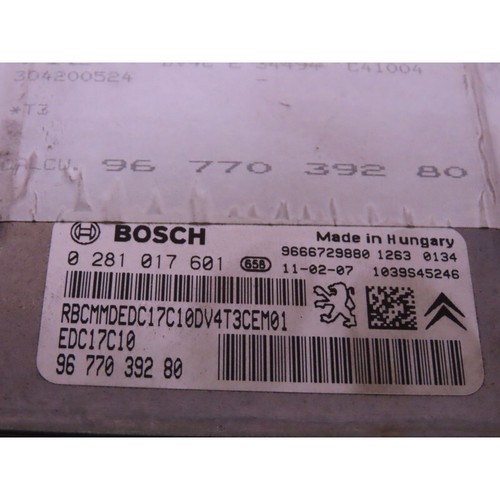 Calculateur moteur peugeot - moteur, 206