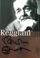 Serge Reggiani * Signature