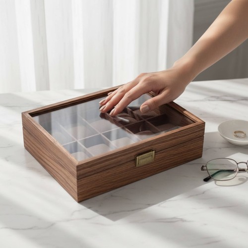 Coffret rangement montres - coffret,