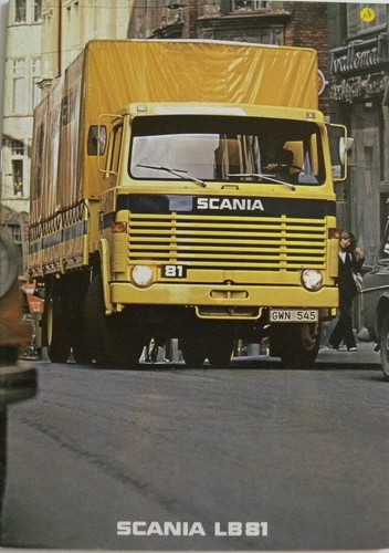 Brochure camion scania 81 - brochure,