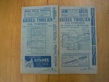 Guides anciens de voyage THIOLIER des PYRENEES 1930