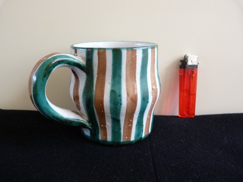 Mug céramique rayures - mug,
