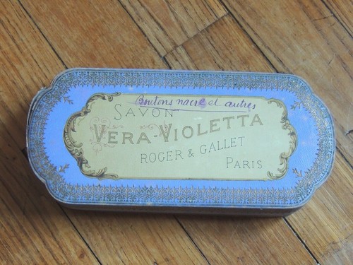 Ancienne boite savon - boite,