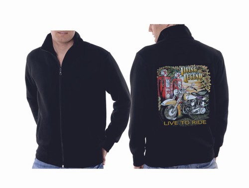 Veste sweatshirt noir - veste,