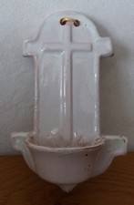 bénitier terre cuite