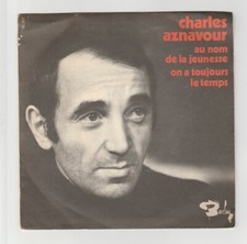 SP 45 TOURS CHARLES AZNAVOUR